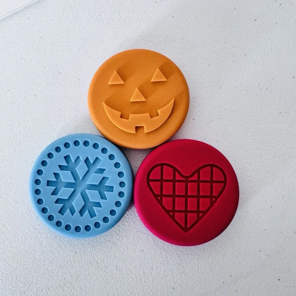 Stampin Up Cookie Cutter Set New Open Box Pumpkin Heart  Snowflake Interchange‎